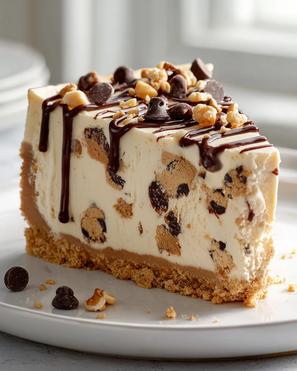Ultimate No Bake Cookie Dough Cheesecake: Simple, Sweet Treat