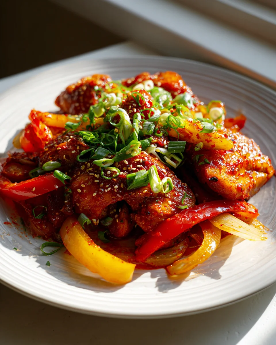 Spicy Korean Gochujang Chicken Recipe for Flavor Lovers