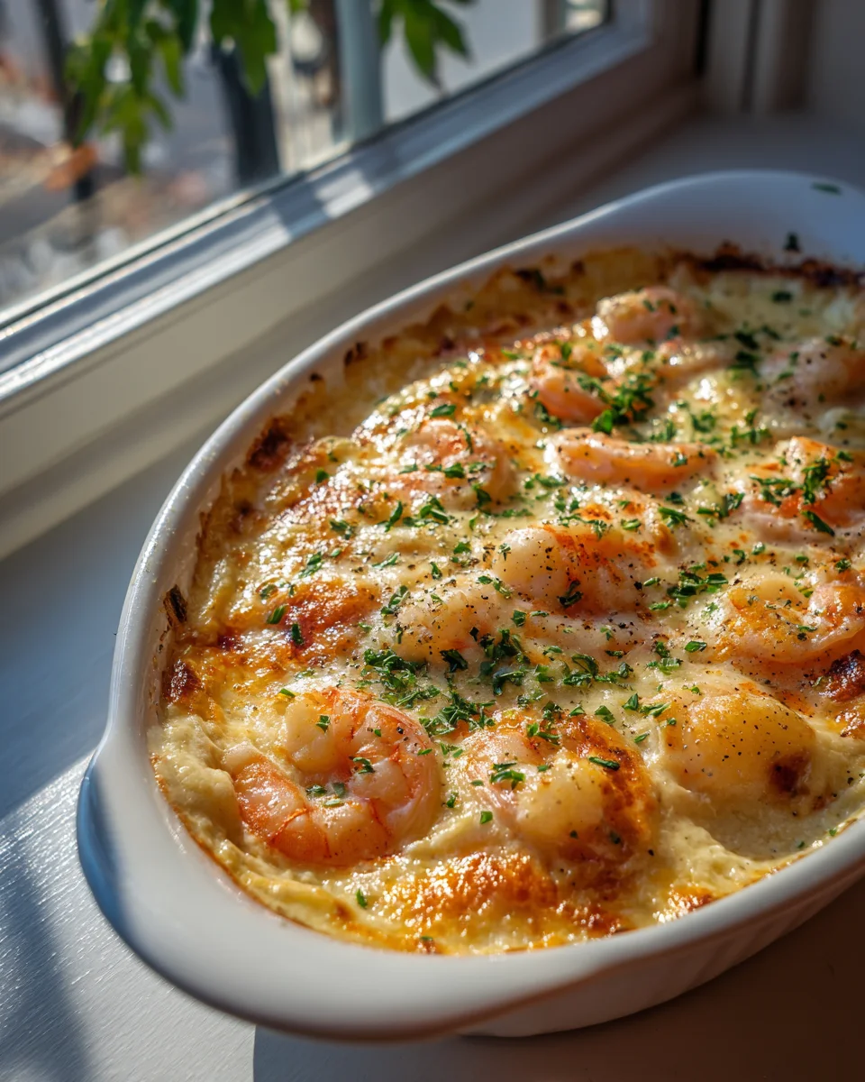 Ultimate Seafood Gratin: Rich, Creamy & Bubbly Baked Delight