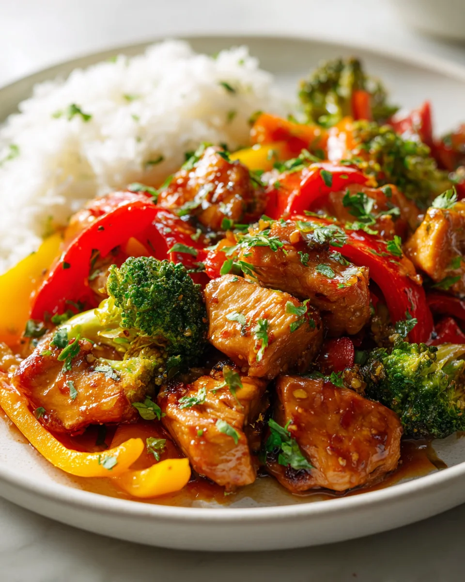 Best Sweet & Spicy Thai Chicken Recipe for Dinner Tonight