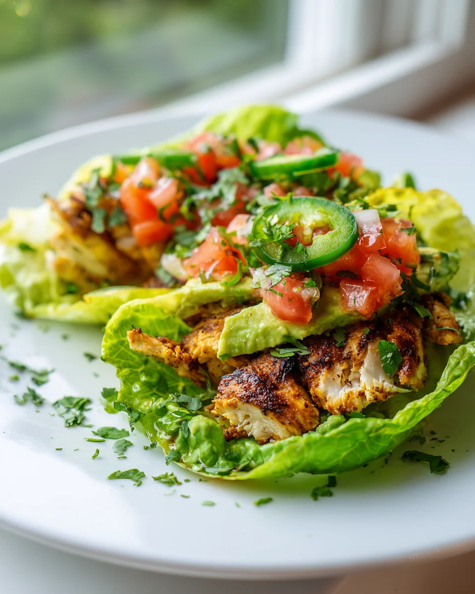 Low Carb Chicken Crunch Wrap: Tortilla-Free & Keto-Friendly!