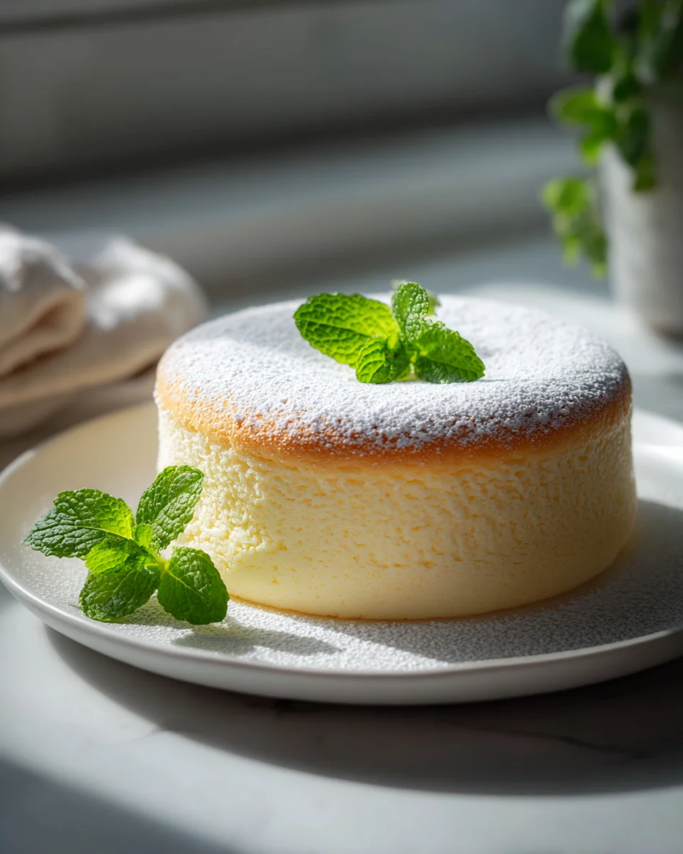 Authentic Japanese Cotton Cheesecake: Fluffy & Light Recipe