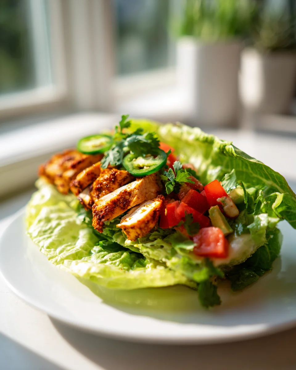 Low Carb Chicken Crunch Wrap: Tortilla-Free & Keto-Friendly!