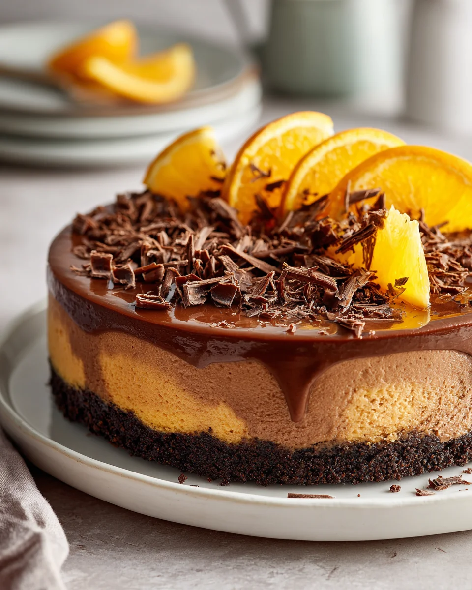 Decadent Chocolate Orange Cheesecake Recipe | Must-Try Dessert