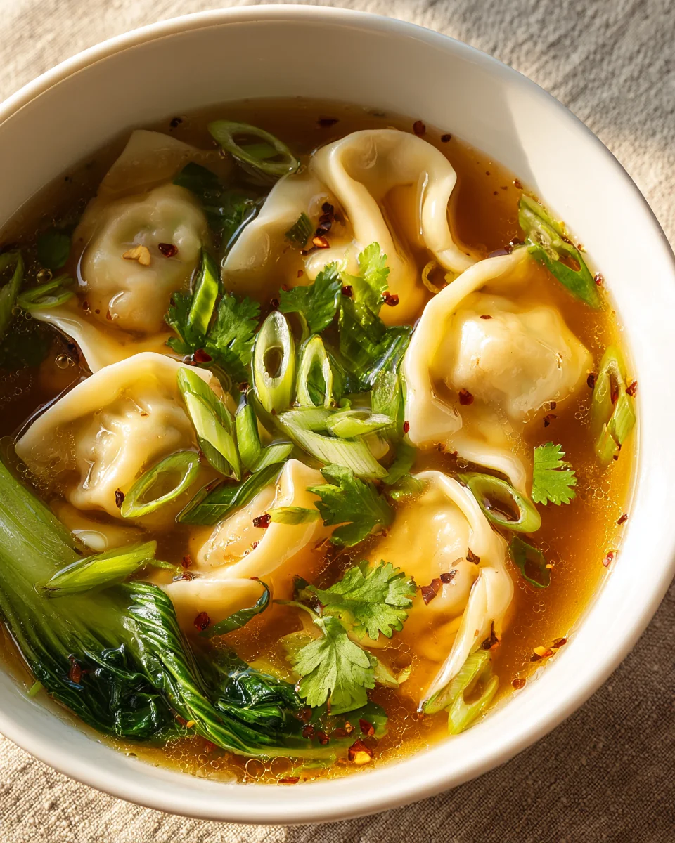 Easy Beef Gyoza Soup Recipe - Hearty & Flavorful Meal