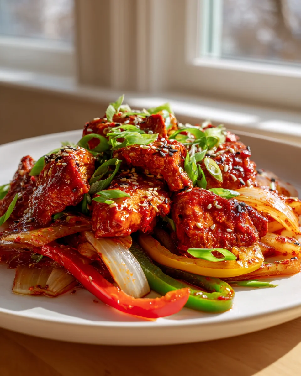 Spicy Korean Gochujang Chicken Recipe for Flavor Lovers