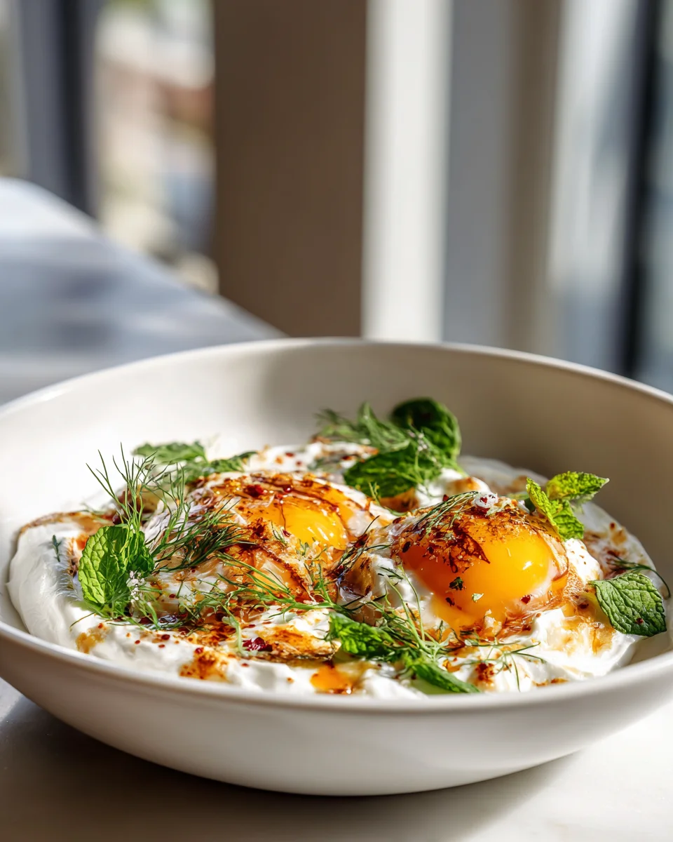 Turkish Eggs: Delicious Cilbir Recipe for Breakfast