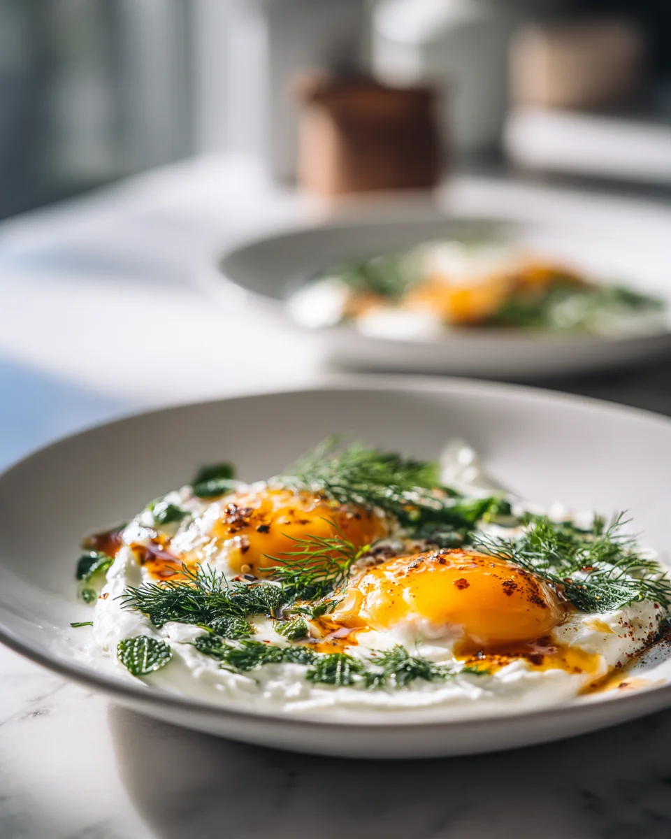 Turkish Eggs: Delicious Cilbir Recipe for Breakfast