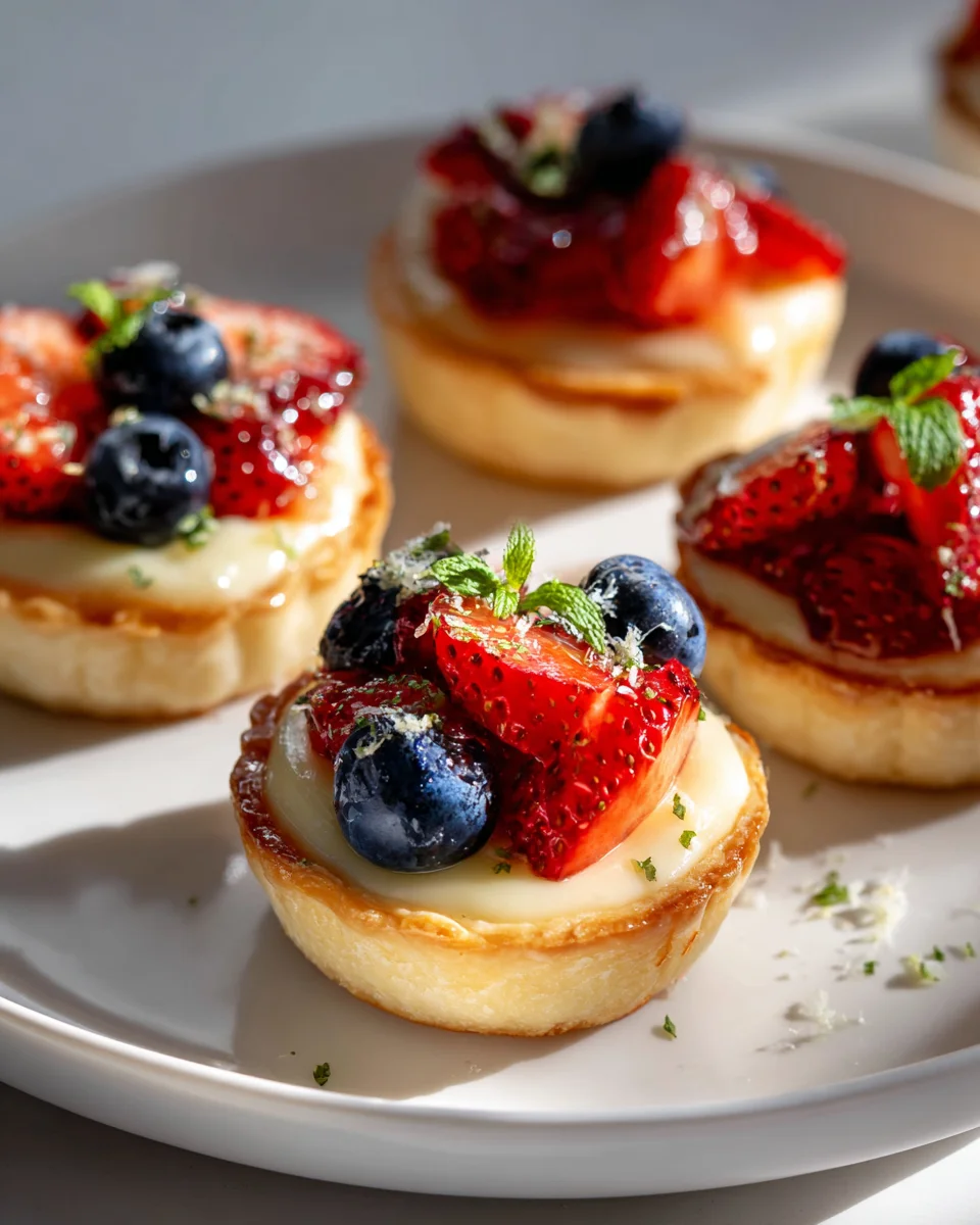 Mini Fruit Tarts: Easy, Colorful & Delicious Dessert Recipe