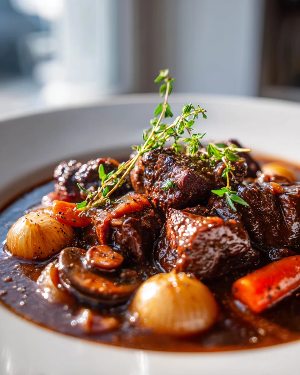 Classic Beef Bourguignon: A Rich, Flavorful Family Feast