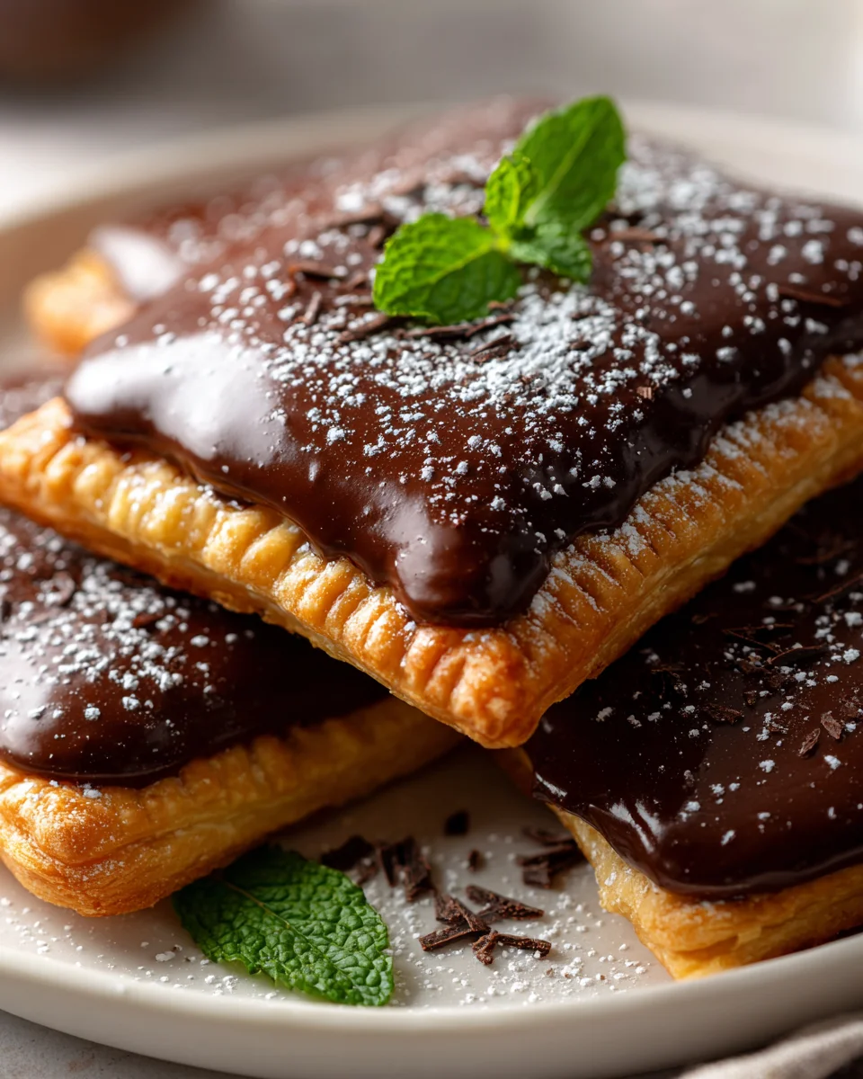 Chocolate Fudge Pop Tarts Recipe - Irresistible Homemade!