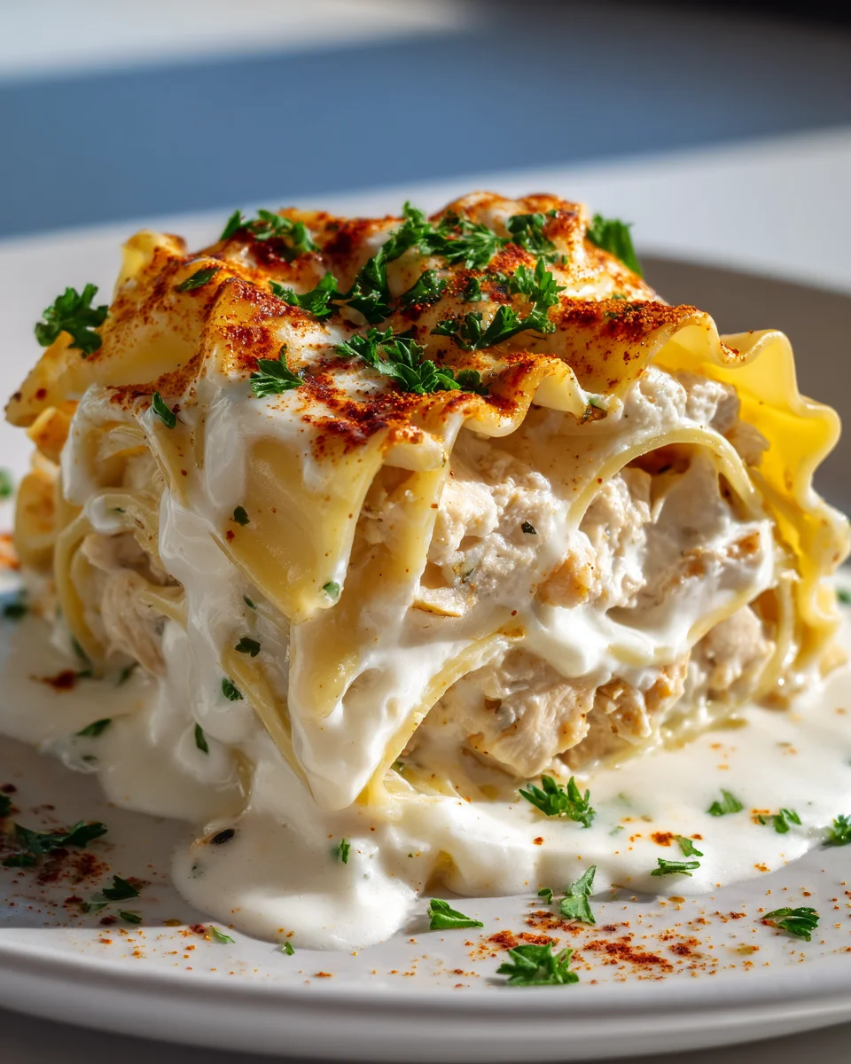 Cajun Chicken Alfredo Lasagna Roll Ups: Spicy & Creamy!