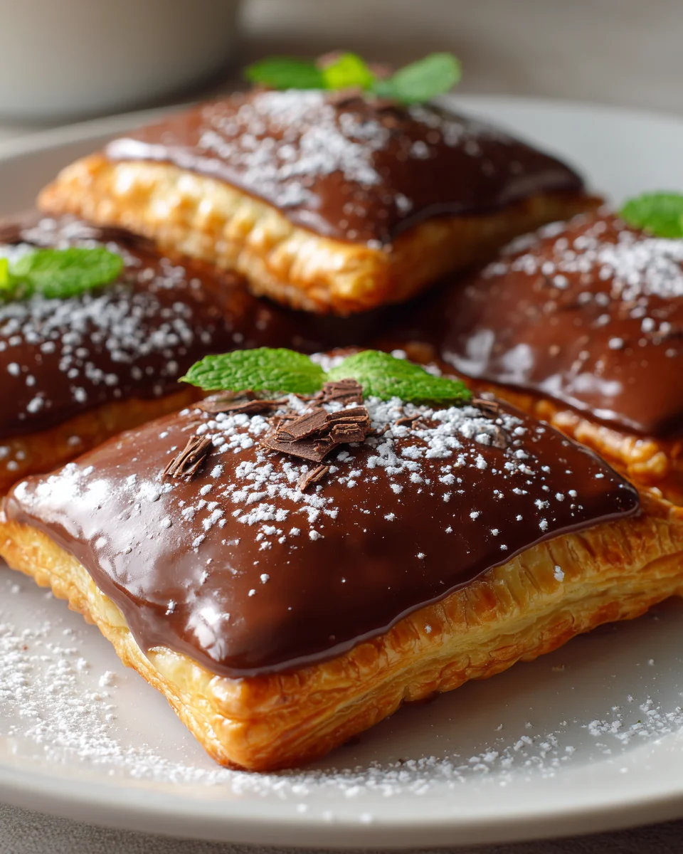 Chocolate Fudge Pop Tarts Recipe - Irresistible Homemade!