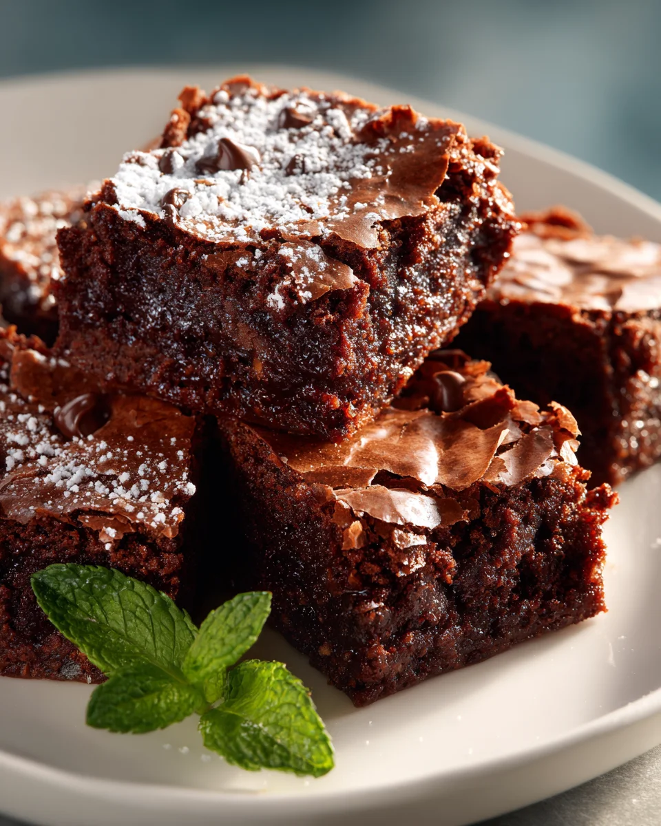The BEST Fudgy Brownies Recipe from Scratch – So Rich!