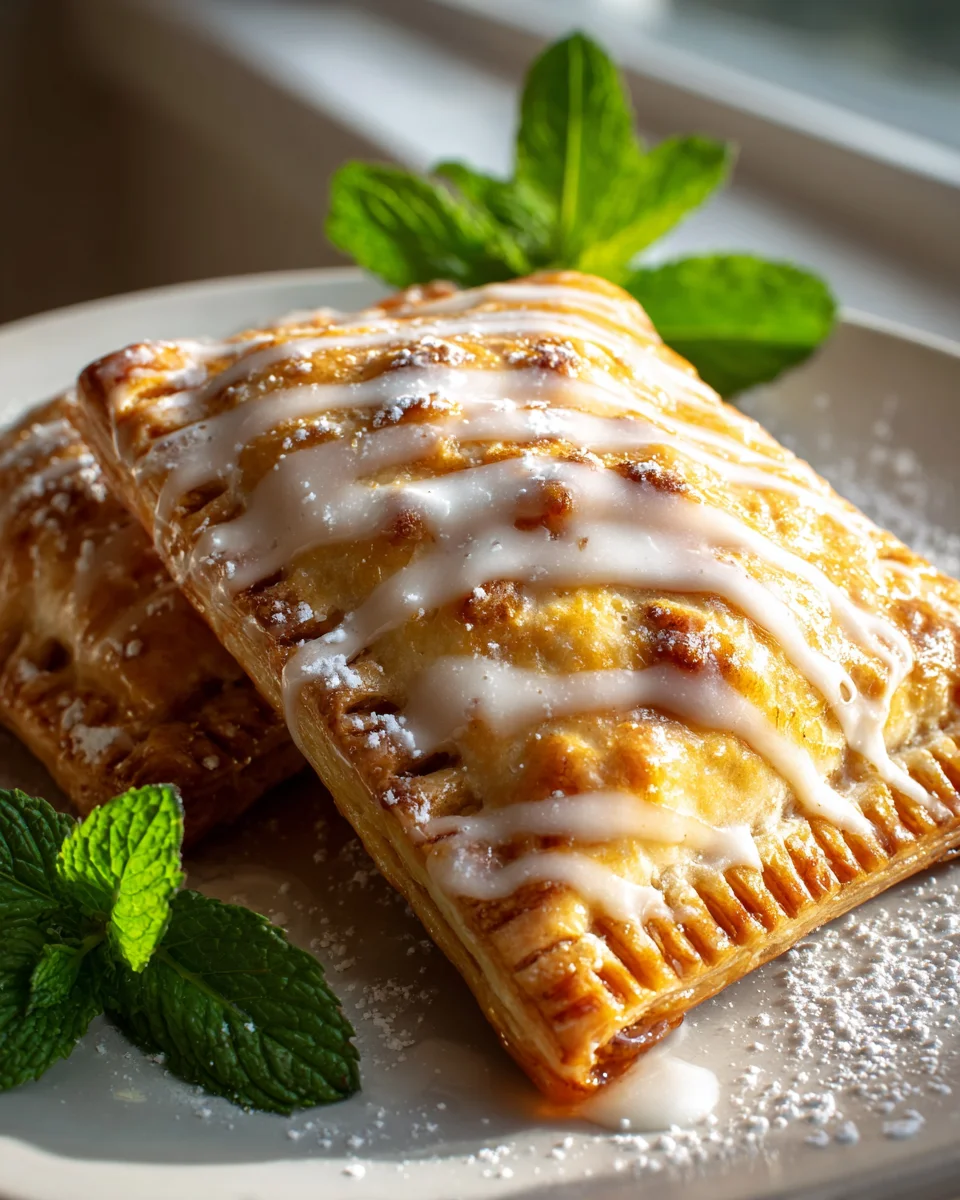 Apple Cinnamon Pop Tarts: Easy Homemade Breakfast!