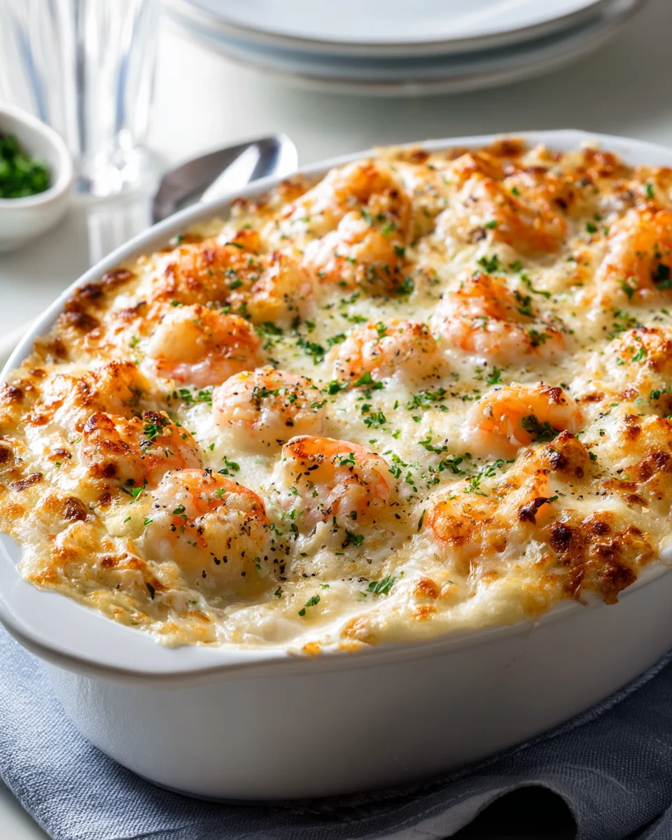 Ultimate Seafood Gratin: Rich, Creamy & Bubbly Baked Delight