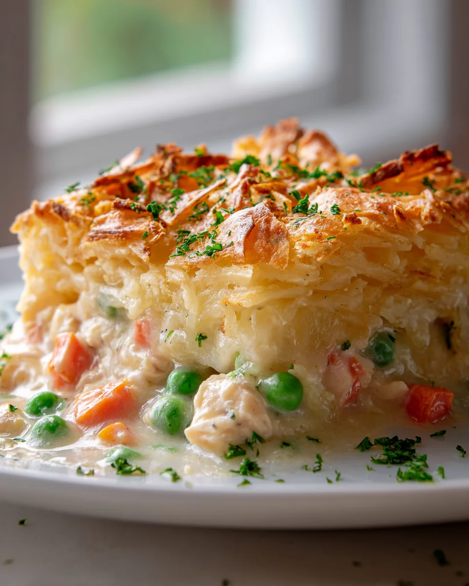 Delicious Hash Brown Chicken Pot Pie Recipe for Comfort Food