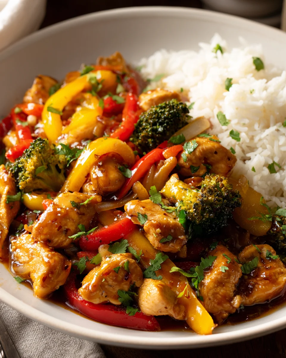 Best Sweet & Spicy Thai Chicken Recipe for Dinner Tonight