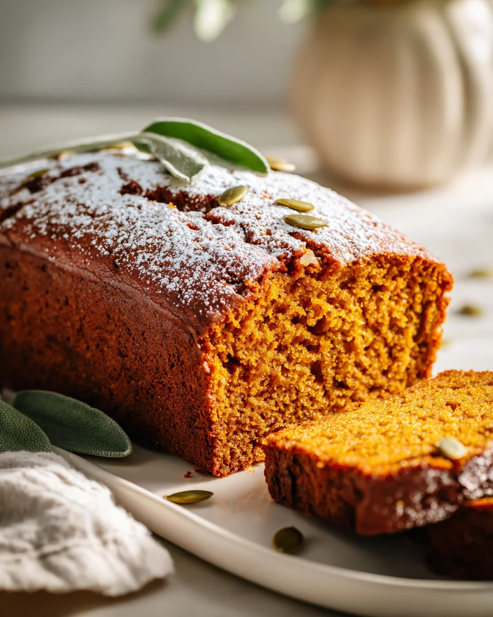 Best Moist Pumpkin Bread – Stays Soft for Days!