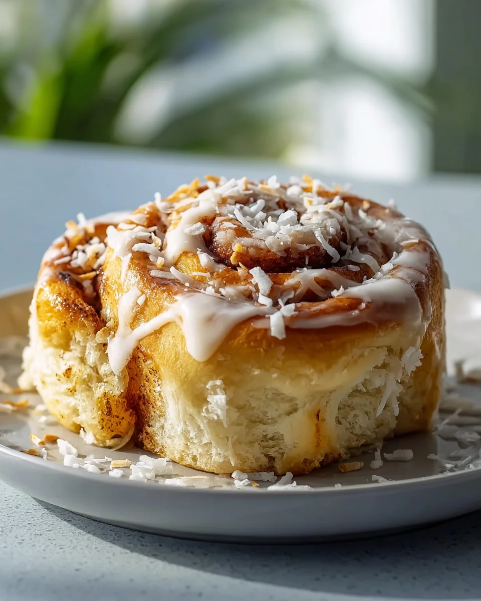 Delicious Coconut Cream Cinnamon Rolls Recipe to Indulge In!