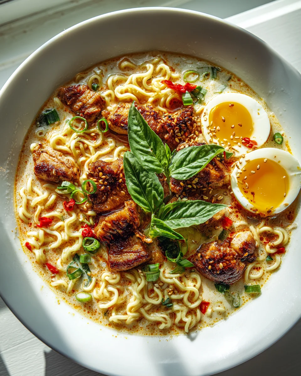 Spicy Dragon Chicken Ramen: Quick & Flavorful Chili Bowls