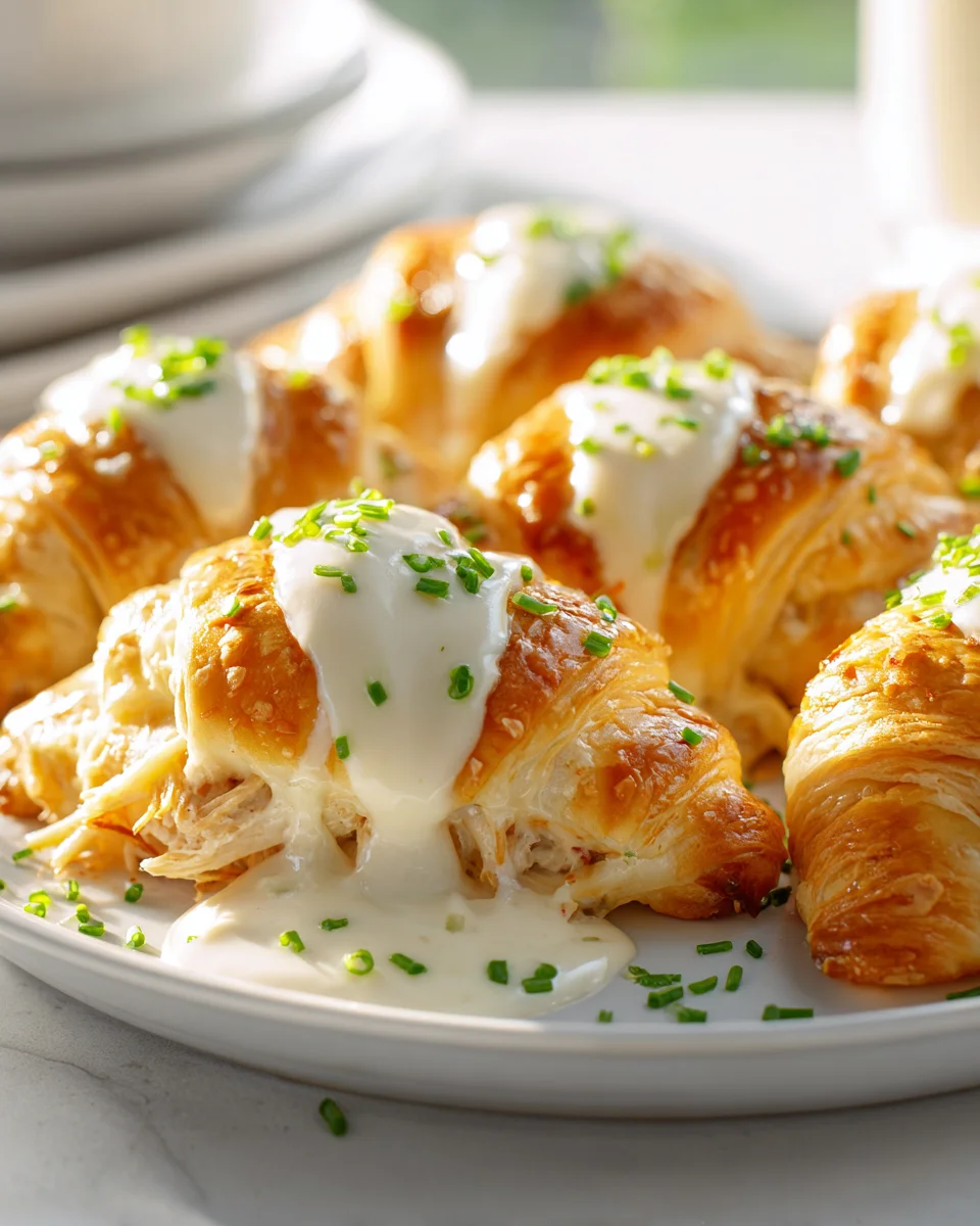 Amazing Chicken Pillows in Creamy Parmesan Sauce