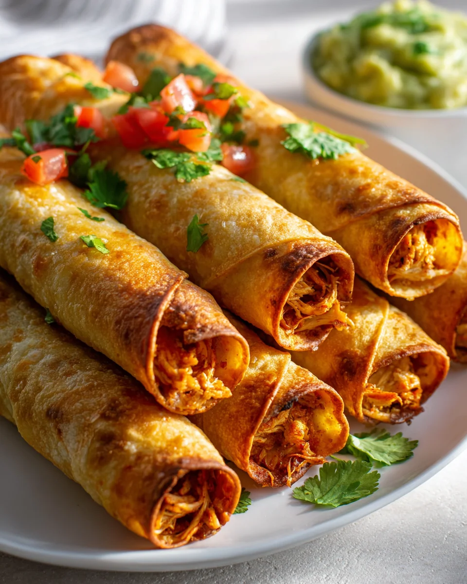 Air Fryer Chicken Taquitos: Quick & Crispy Homemade Recipe