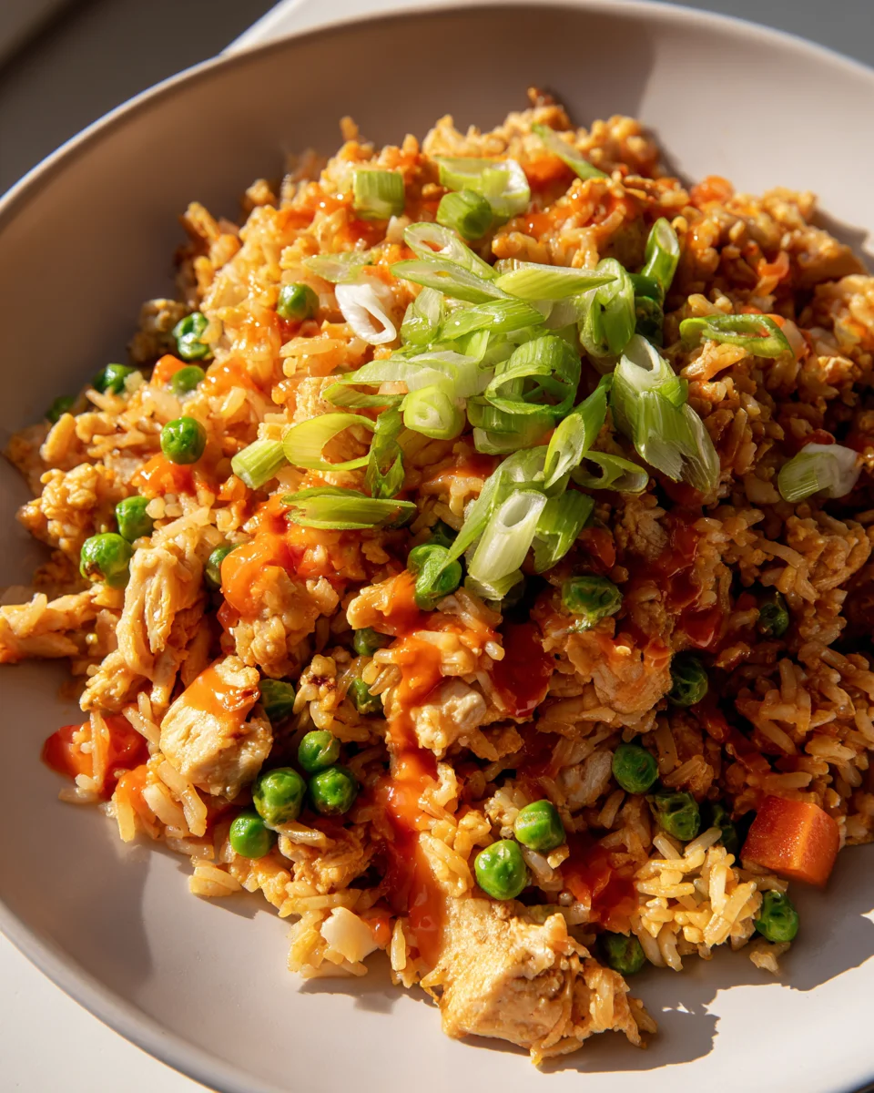 Spicy Bang Bang Fried Rice: Quick & Flavorful Recipe