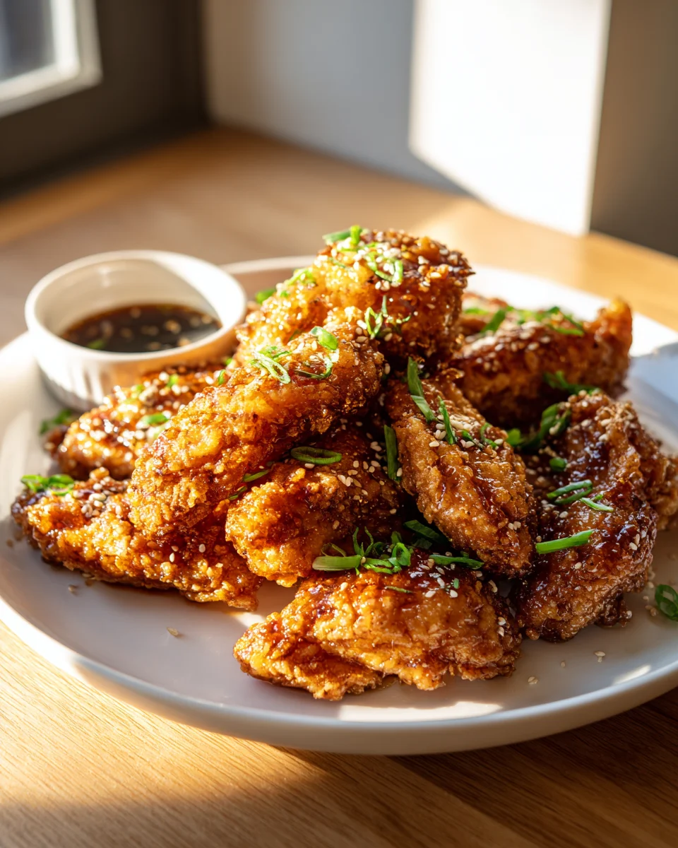 Garlic Soy Japanese Fried Chicken: Crispy & Flavorful Delight