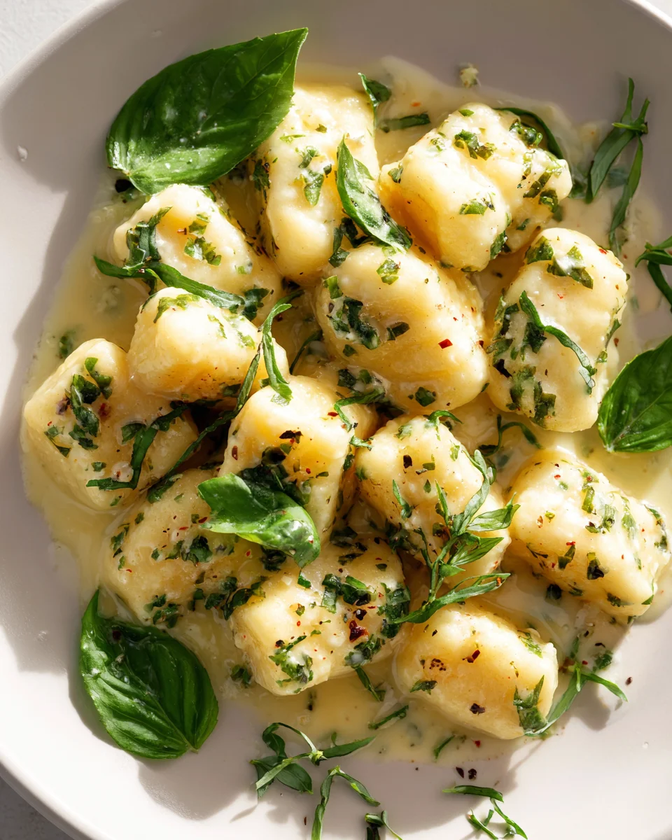 Easy Lemon Ricotta Gnocchi with Fresh Herbs & Zest