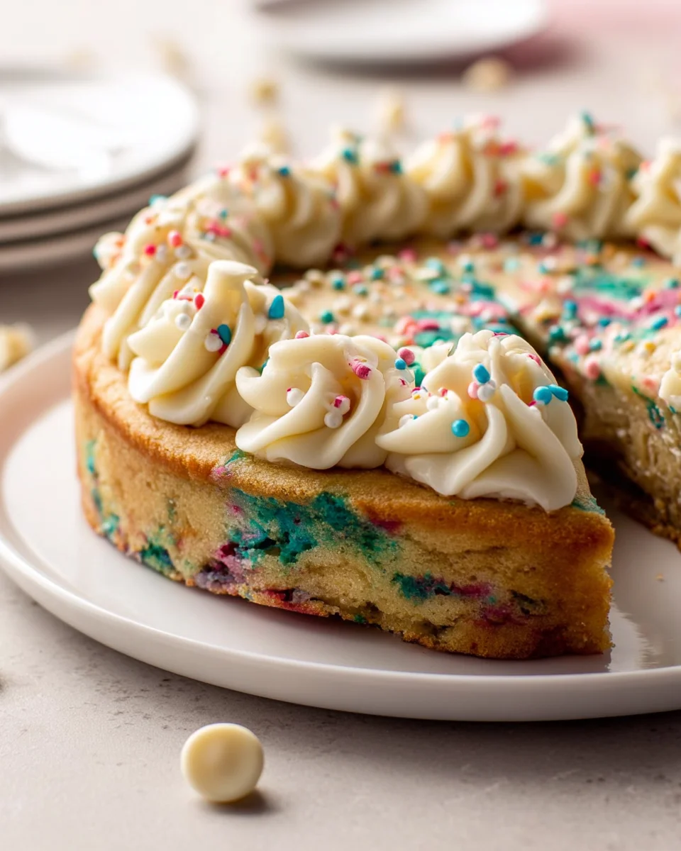 Delicious Funfetti Sugar Cookie Cake Recipe for Celebrations