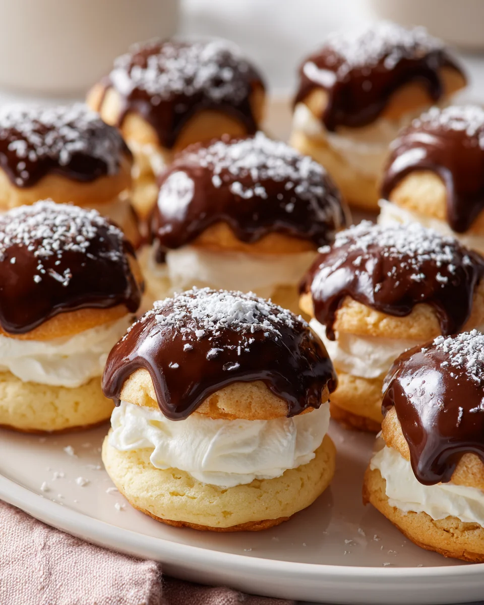 Best Boston Cream Pie Cookies - Sweet & Creamy Treat