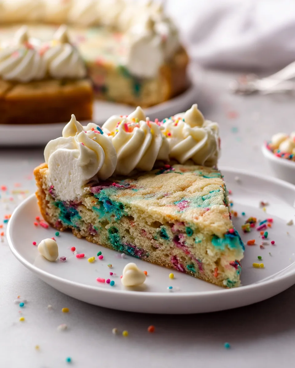 Delicious Funfetti Sugar Cookie Cake Recipe for Celebrations