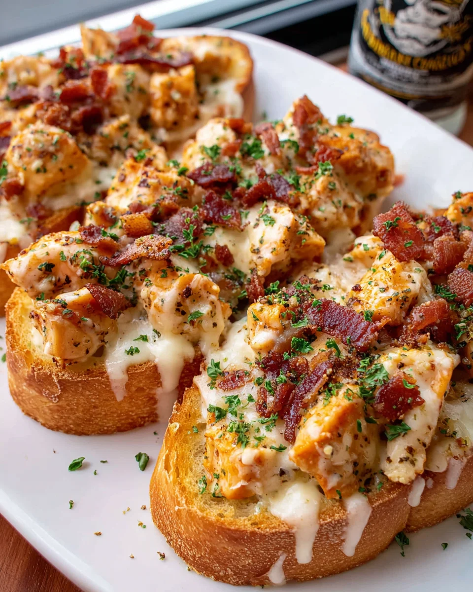 Delicious Parmesan Garlic Chicken with Garlic Toast Recipe