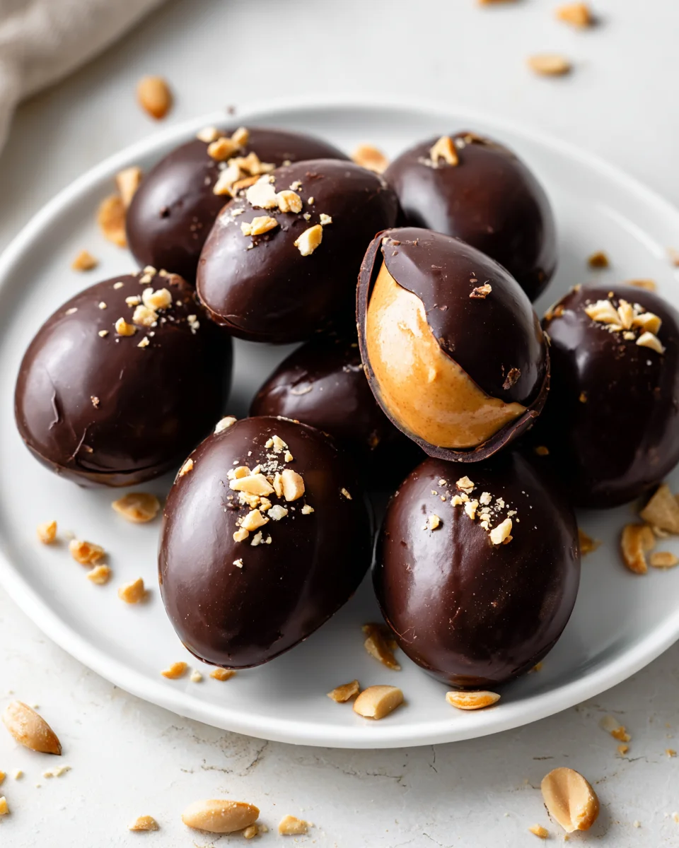 Decadent Chocolate Covered Peanut Butter Eggs Recipe Delight