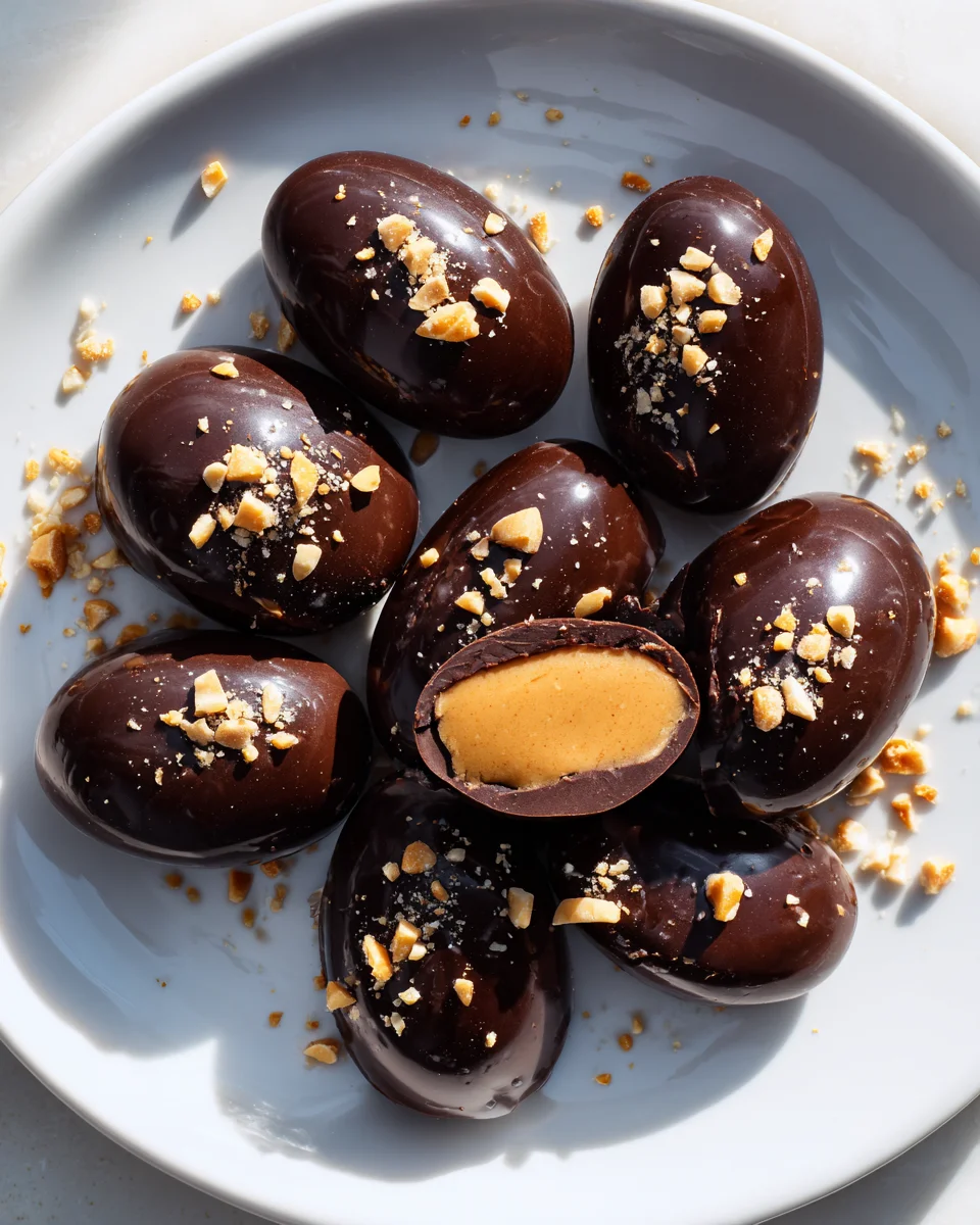 Decadent Chocolate Covered Peanut Butter Eggs Recipe Delight