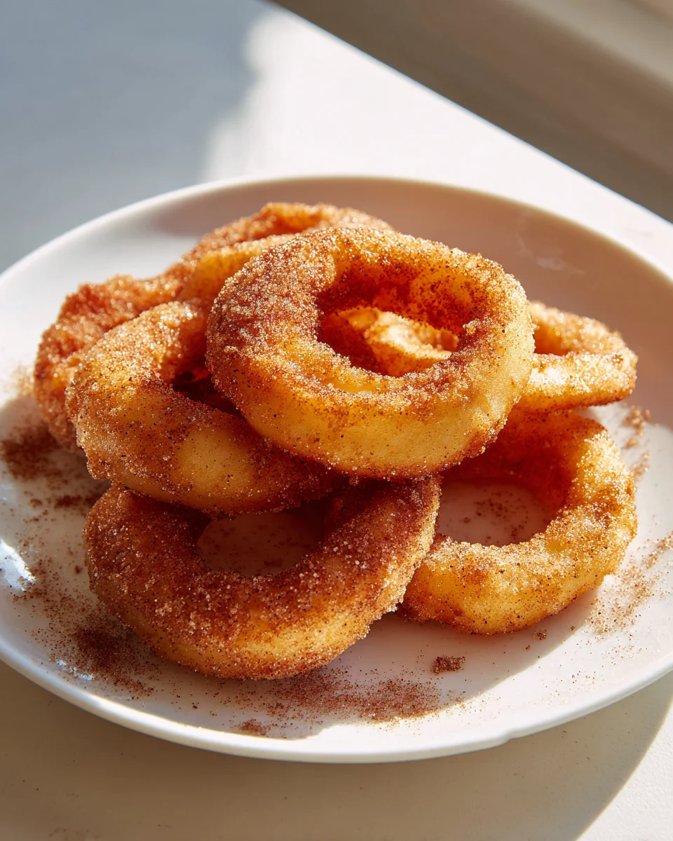 Delicious Cinnamon Apple Rings: Simple Baked Treat Recipe