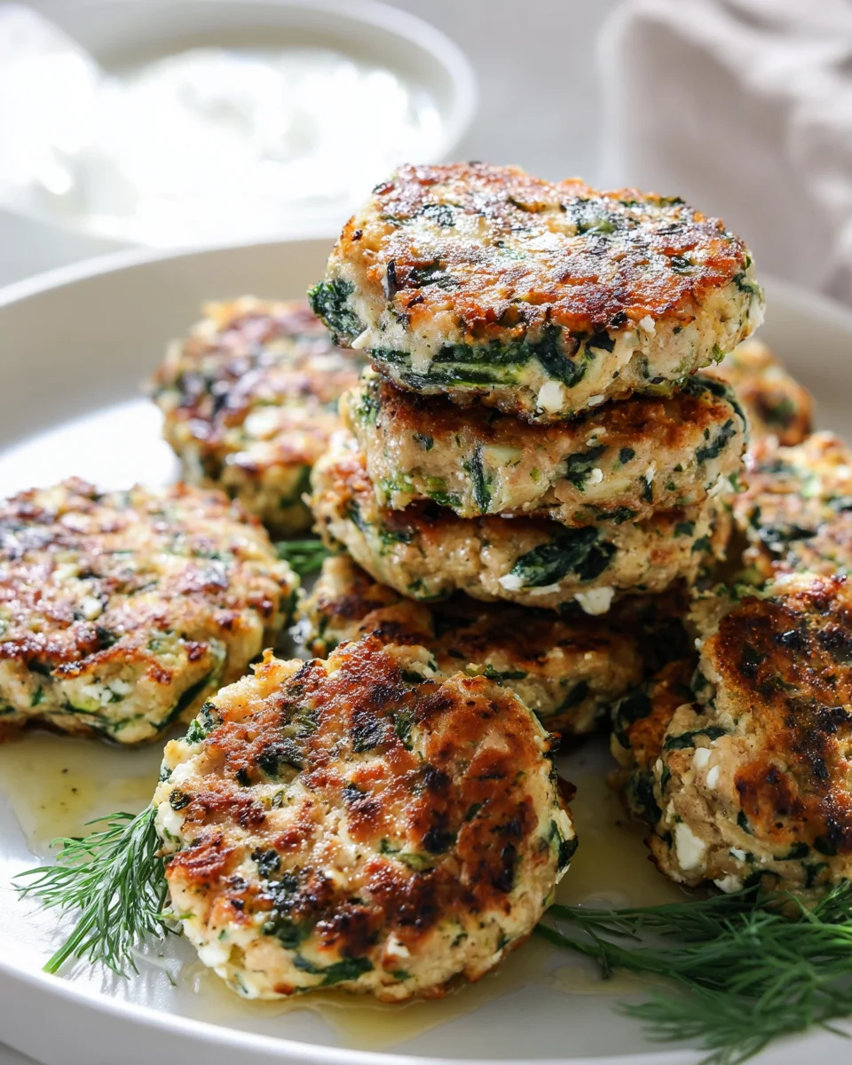 Greek Turkey Patties