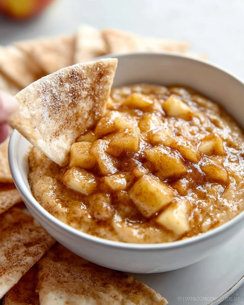 Delicious Apple Pie Dip Recipe - Easy & Irresistible Snack!