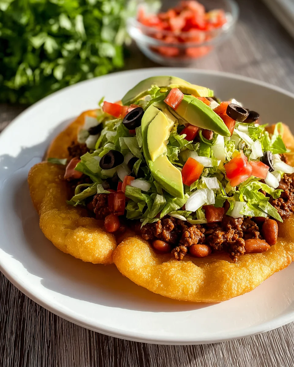 Delicious Homemade Navajo Taco Fry Bread Recipe to Try!
