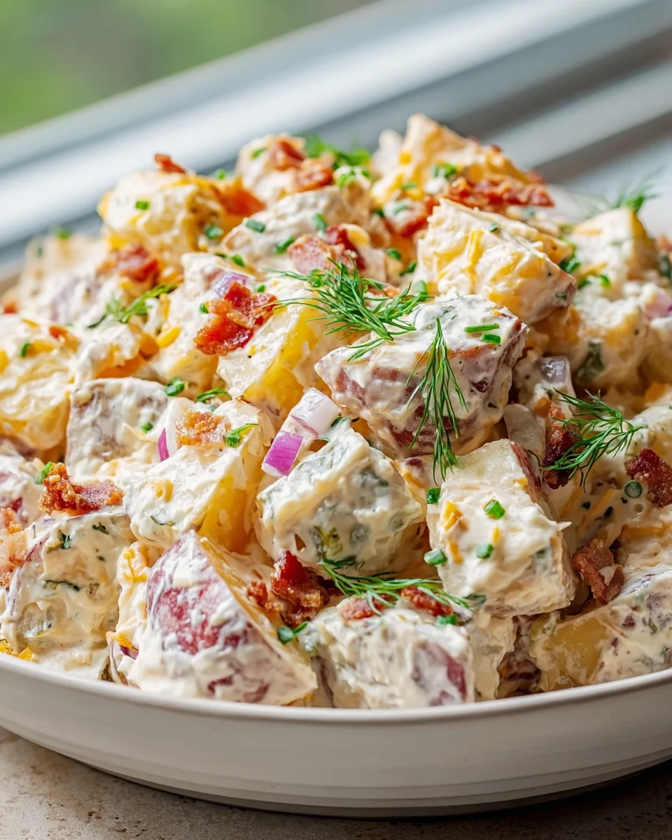 Steakhouse Potato Salad: Creamy, Flavor-Packed Side Dish