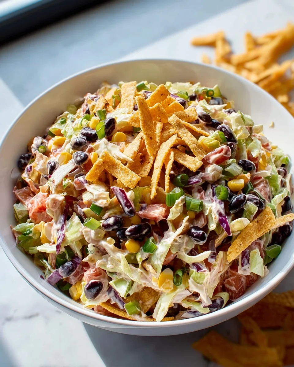 Delicious Frito Cowboy Cabbage Salad Recipe for Easy Meals