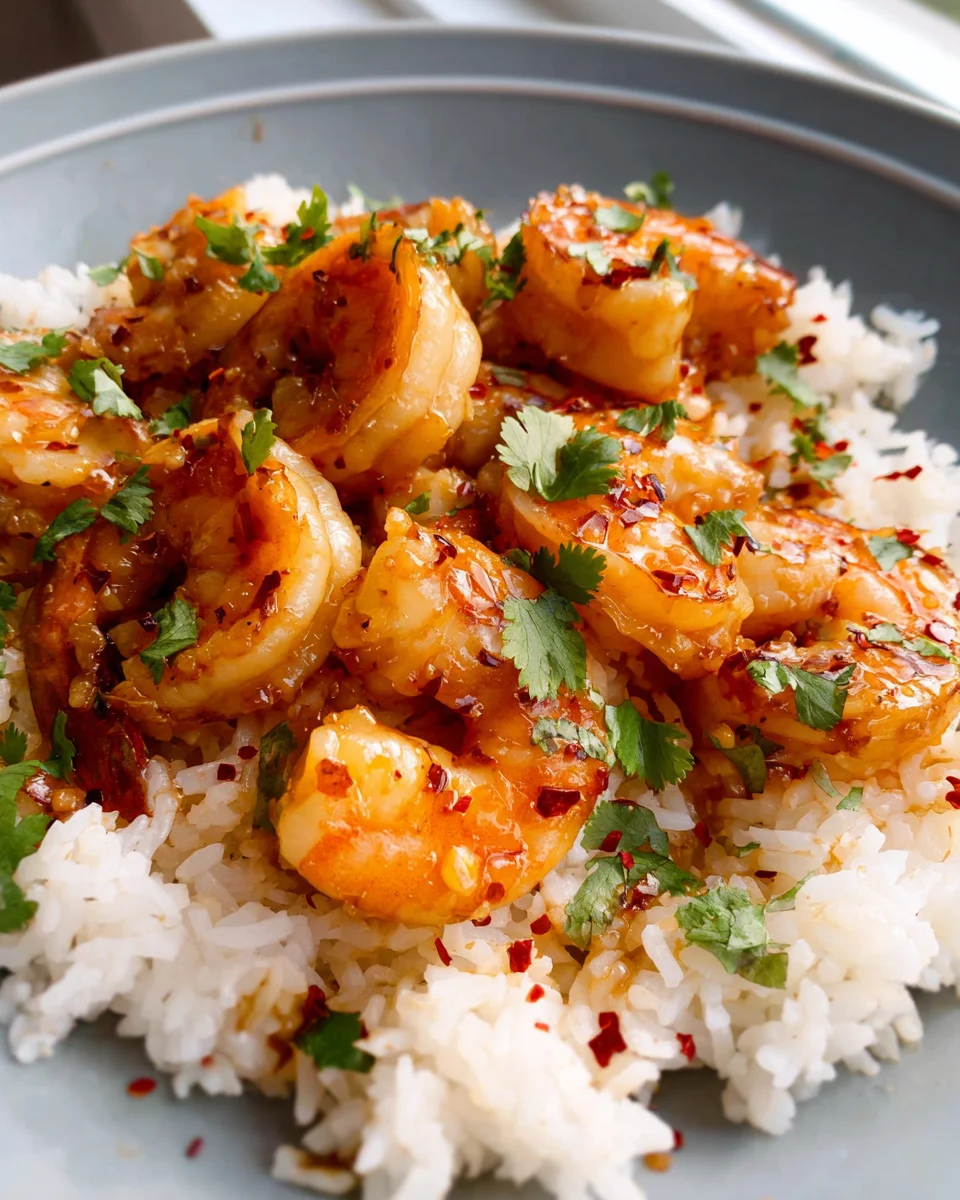 Honey Orange Shrimp