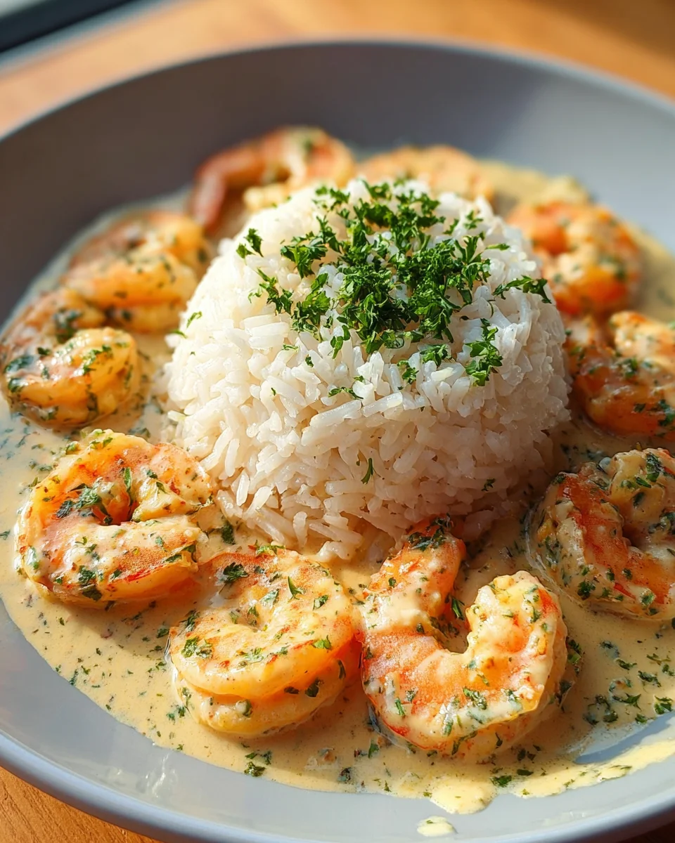 Creamy Garlic Butter Shrimp Rice: Quick One-Pan Comfort Meal