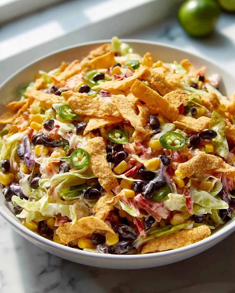 Delicious Frito Cowboy Cabbage Salad Recipe for Easy Meals