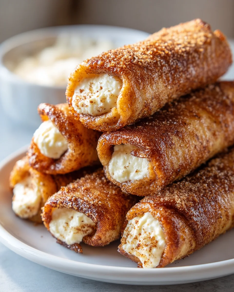 Keto Cinnamon Cream Cheese Roll Ups: Crispy Low Carb Delight