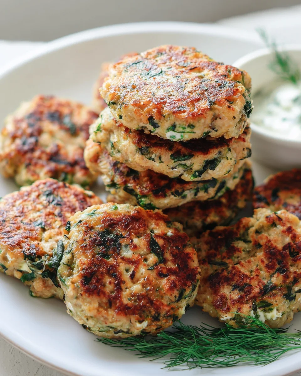 Greek Turkey Patties