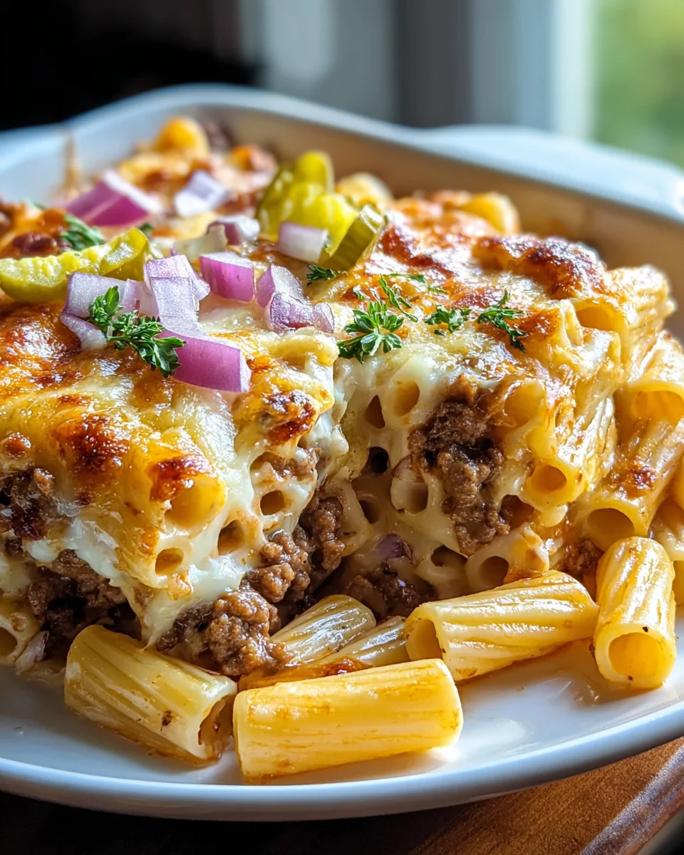 Big Mac Noodle Casserole with Iconic Dressing Recipe