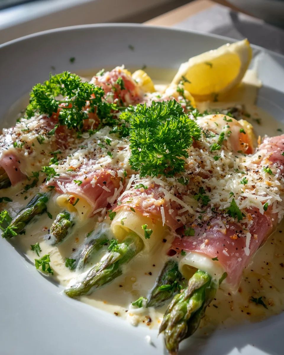 Delicious Asparagus Rolls with Beef Ham Recipe to Try!