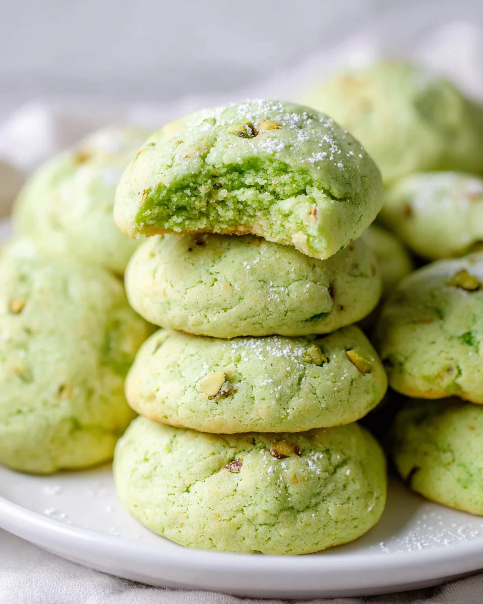 Delicious Pistachio Pudding Cookies for a Sweet Treat!